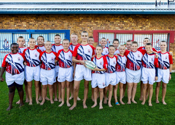 Ons 1ste rugbyspan — die KWAGGAS